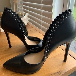 Black Jessica Simpson Studded Heels